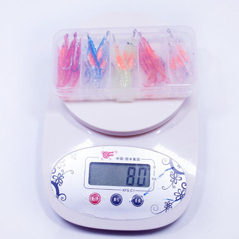 Dr.Fish 15pcs Shrimp Crawfish Soft Plastic Fishing Lures - Dr.Fish Tackles