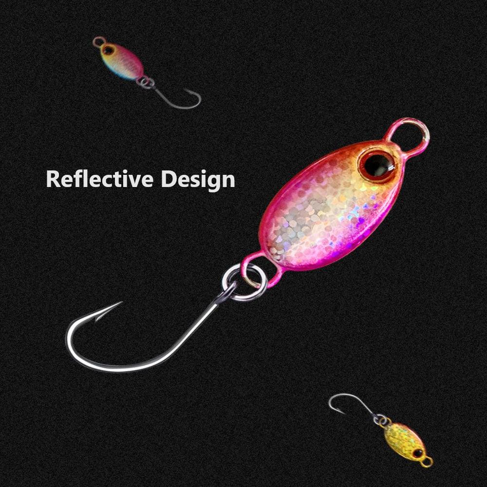 Dr.Fish 3pcs Spinner Hard Baits Single Hook 2g 3g 5g - Dr.Fish Tackles