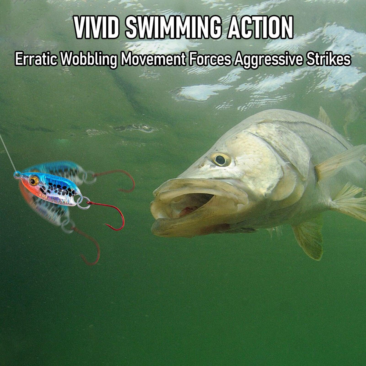 Dr.Fish 6pcs Micro Fishing Spoon Lure Kit 1" 3/16oz - Dr.Fish Tackles