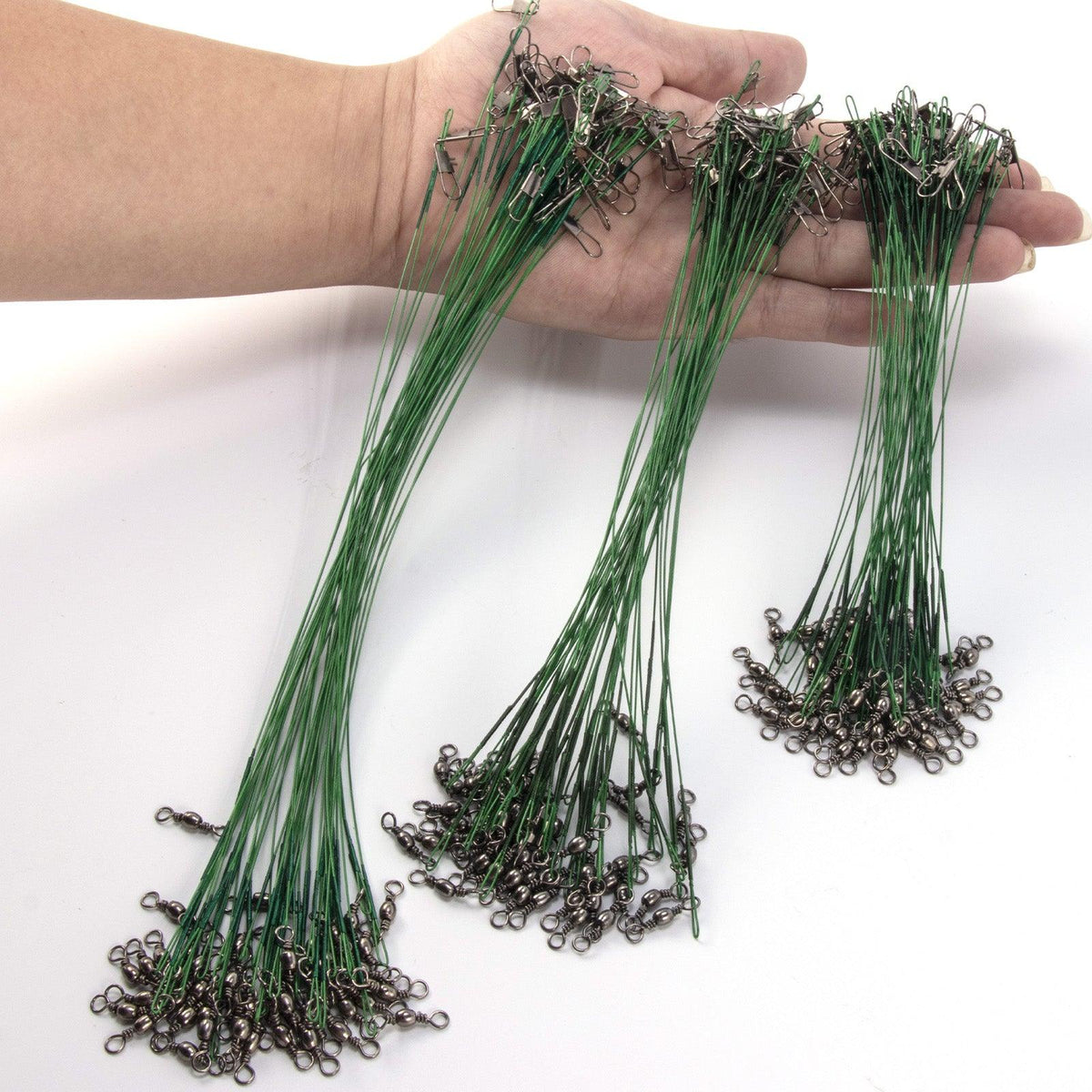 Dr.Fish 50pcs Stainless Steel Wire Leader 40lb 15-25cm - Dr.Fish Tackles