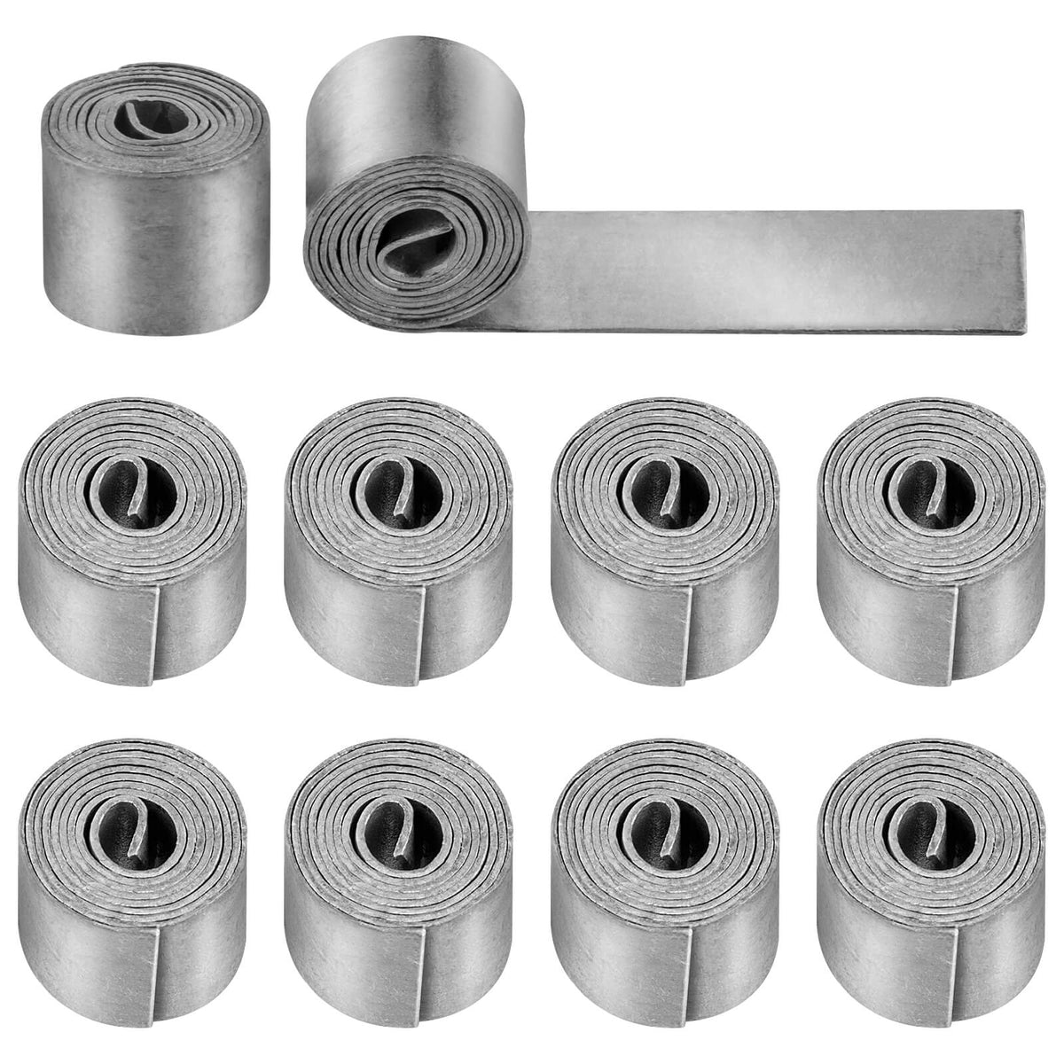 Dr.Fish 10pcs Fishing Lead Roll