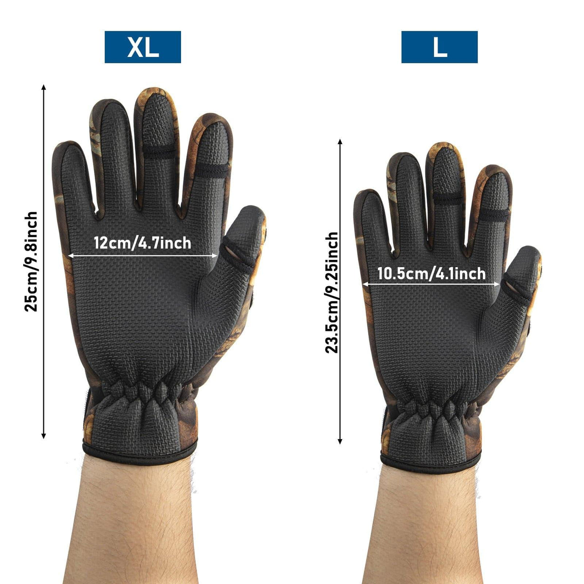 Dr.Fish Pair of  Outdoor Sport  Fishing Gloves - Dr.Fish Tackles