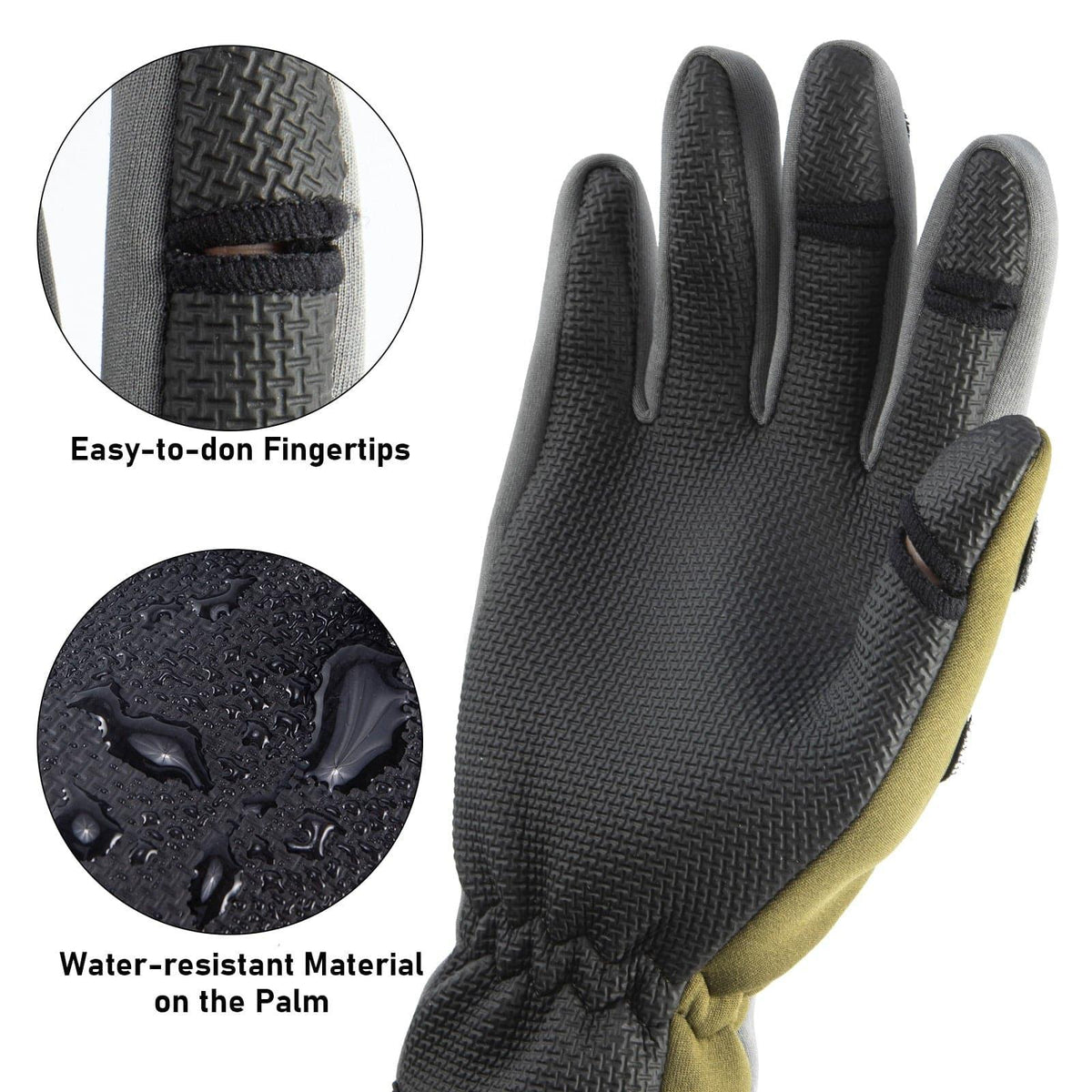Dr.Fish Pair of  Outdoor Sport  Fishing Gloves - Dr.Fish Tackles