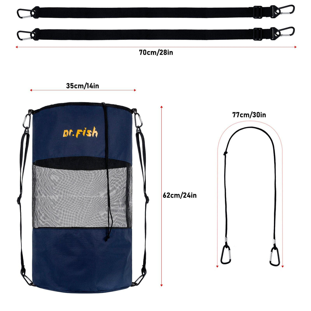Dr.Fish Boat Trash Bags 24'' - Dr.Fish Tackles