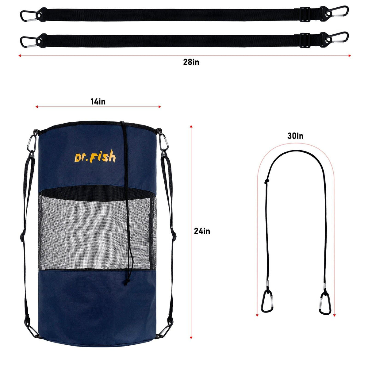 Dr.Fish Boat Trash Bags 24'' - Dr.Fish Tackles