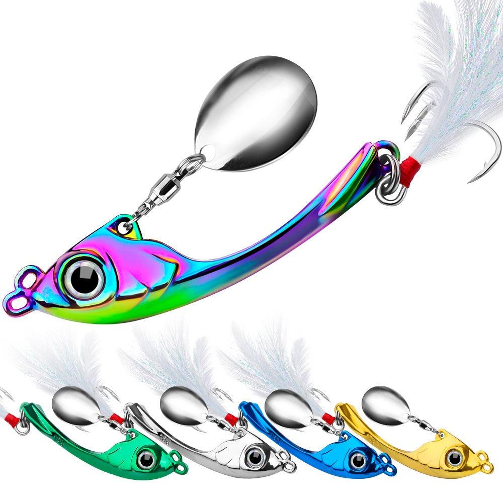 Dr.Fish 1 pcs Metal Spinner Lure Fishing Spoons 9g 13g 17g - Dr.Fish Tackles