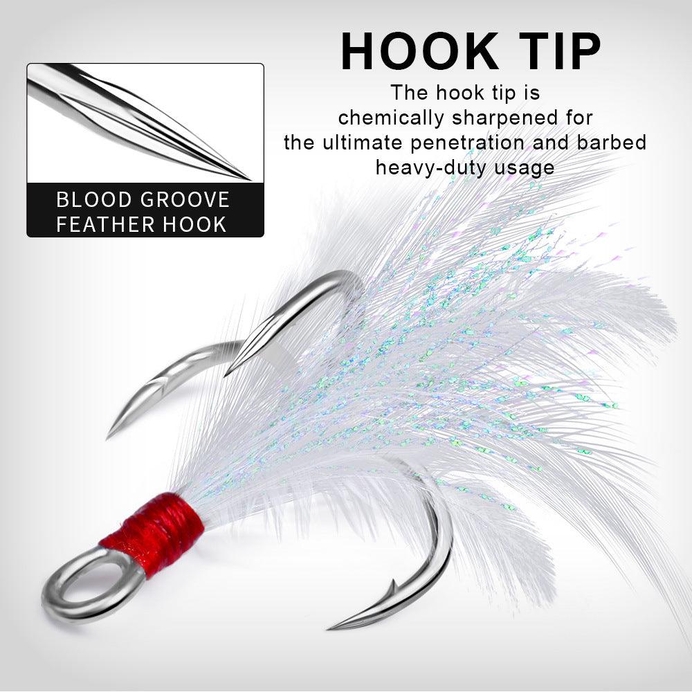 Dr.Fish 1 pcs Metal Spinner Lure Fishing Spoons 9g 13g 17g - Dr.Fish Tackles