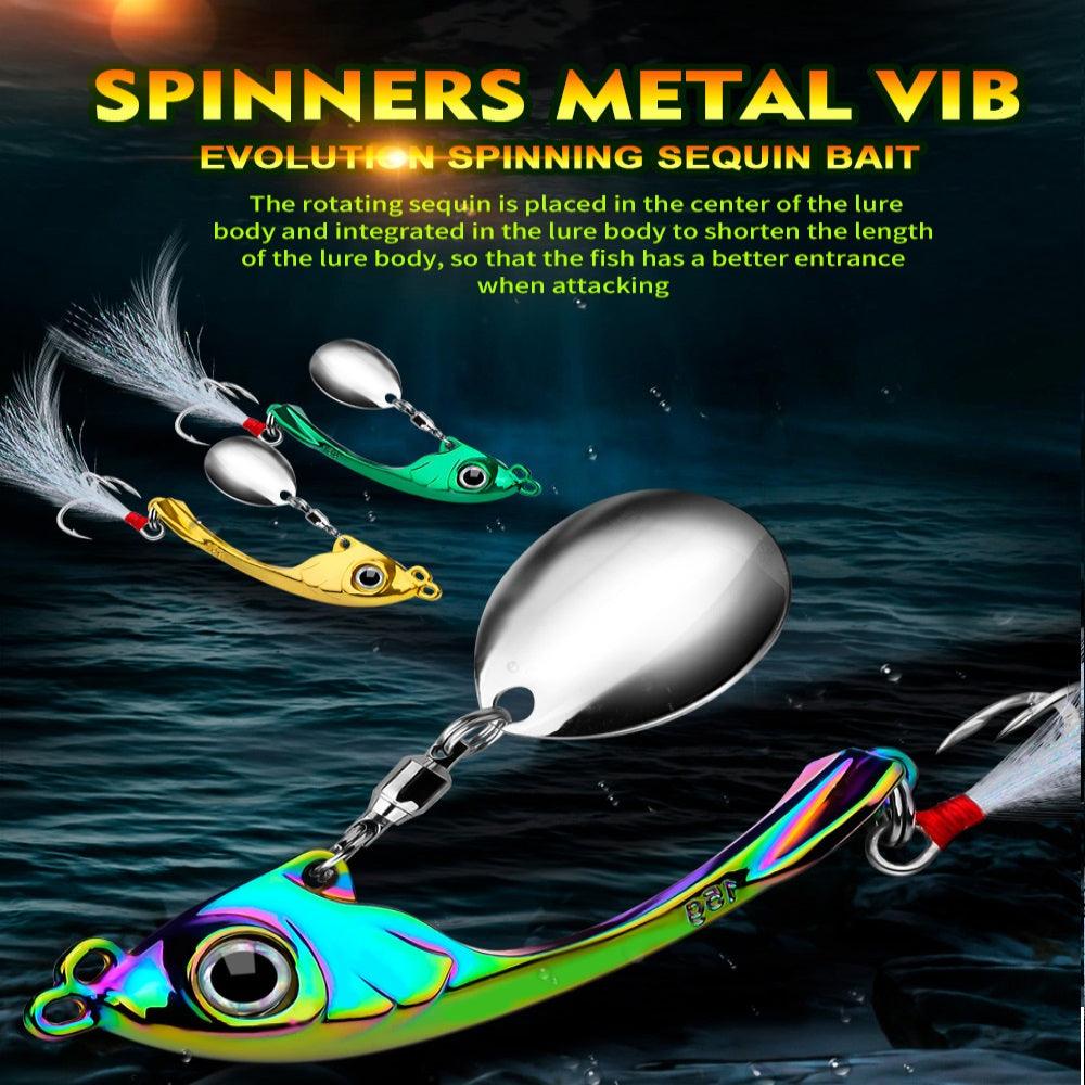 Dr.Fish 1 pcs Metal Spinner Lure Fishing Spoons 9g 13g 17g - Dr.Fish Tackles