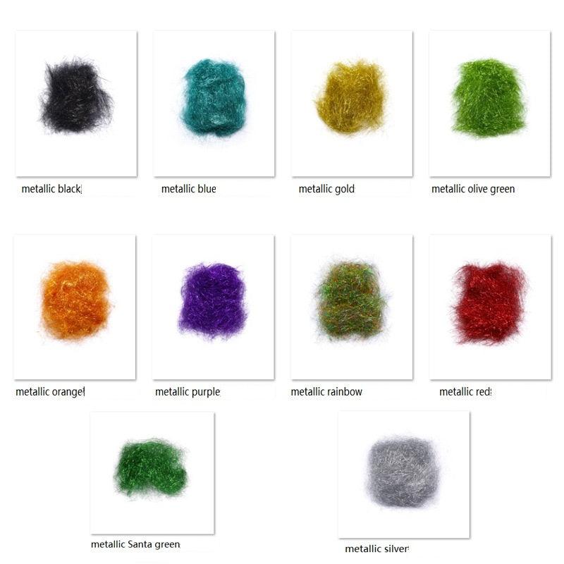 Dr.Fish 1 Box Flash Line Fly Fishing Tying Materials (10 colors) - Dr.Fish Tackles