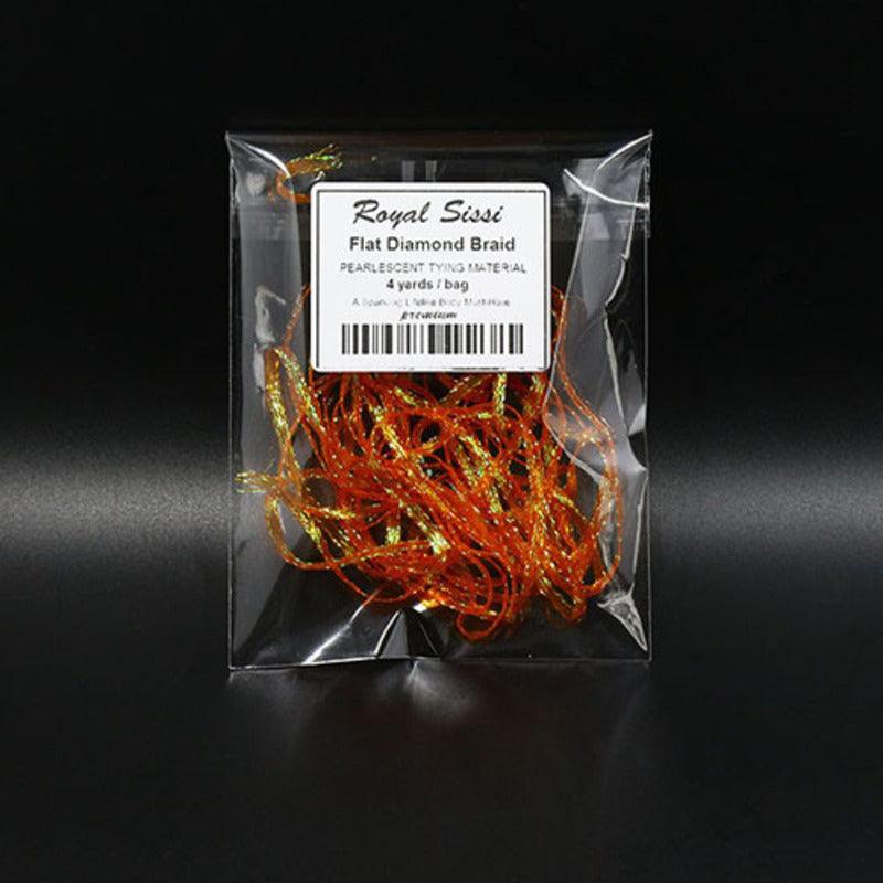 Dr.Fish  1 pcs Diamond Braid Crystal Flash  Fly Tying Materials (10 colors) - Dr.Fish Tackles