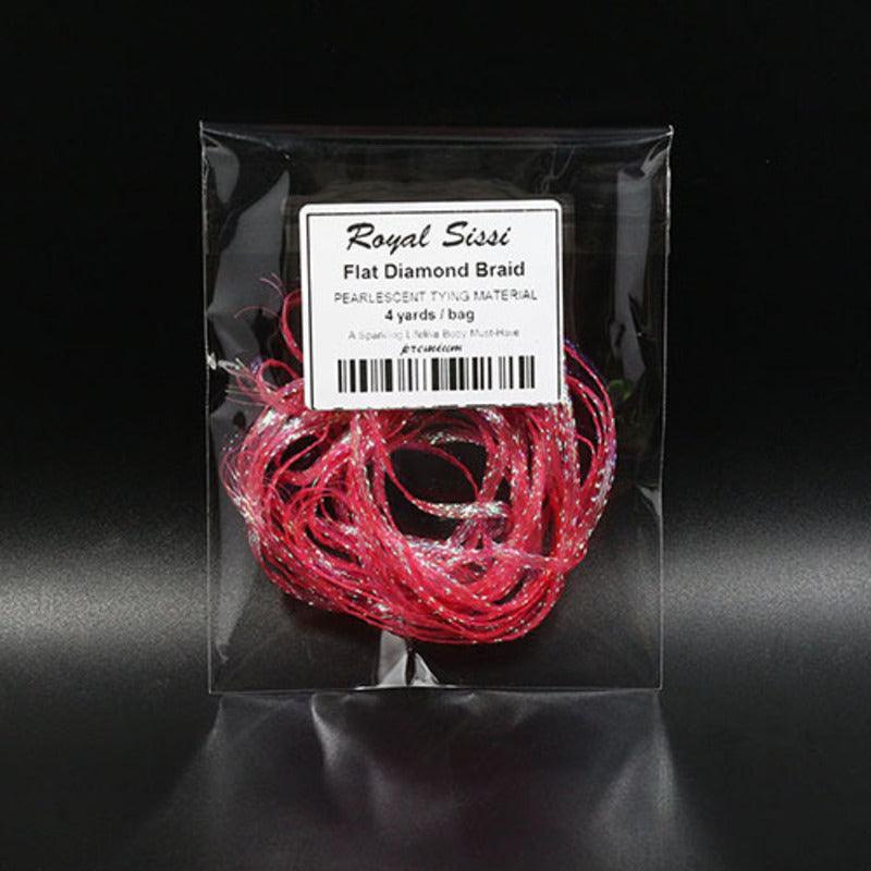 Dr.Fish  1 pcs Diamond Braid Crystal Flash  Fly Tying Materials (10 colors) - Dr.Fish Tackles