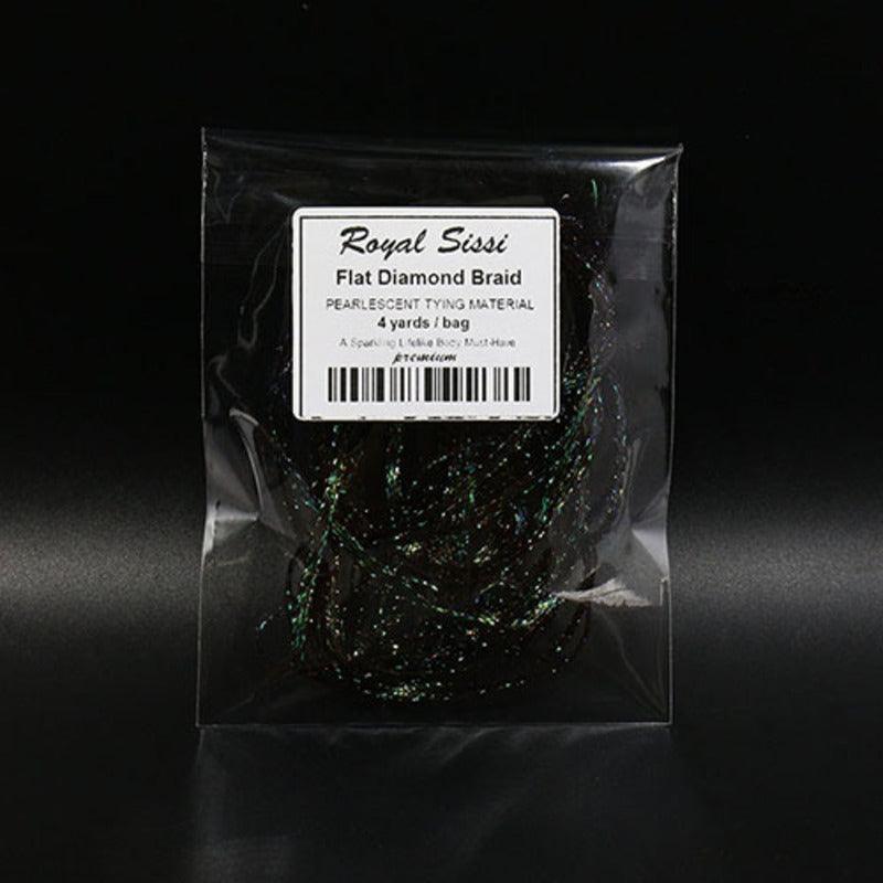 Dr.Fish  1 pcs Diamond Braid Crystal Flash  Fly Tying Materials (10 colors) - Dr.Fish Tackles