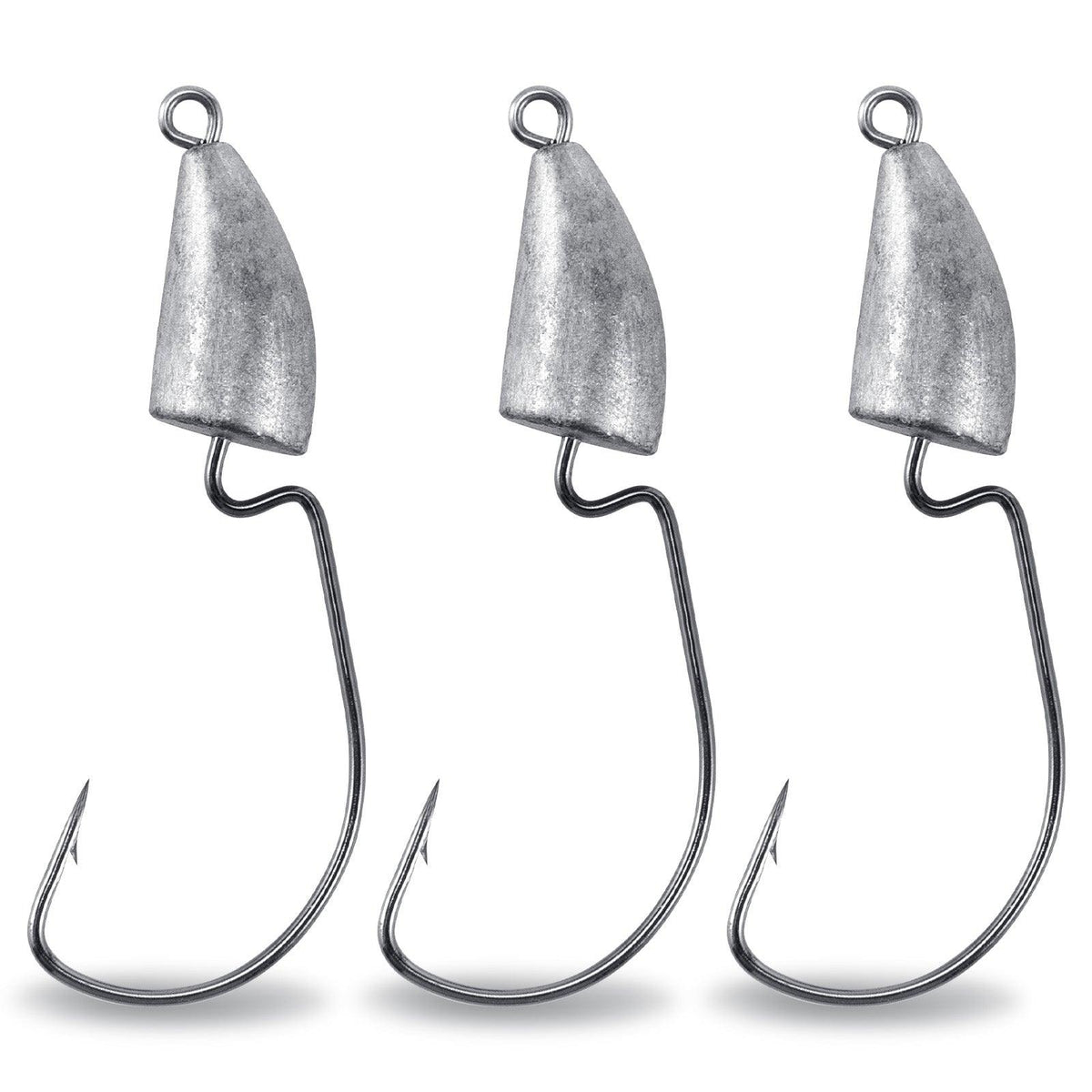 Dr.Fish 20pcs Weighted Swimbait Jigs  1/16-1/2oz - Dr.Fish Tackles
