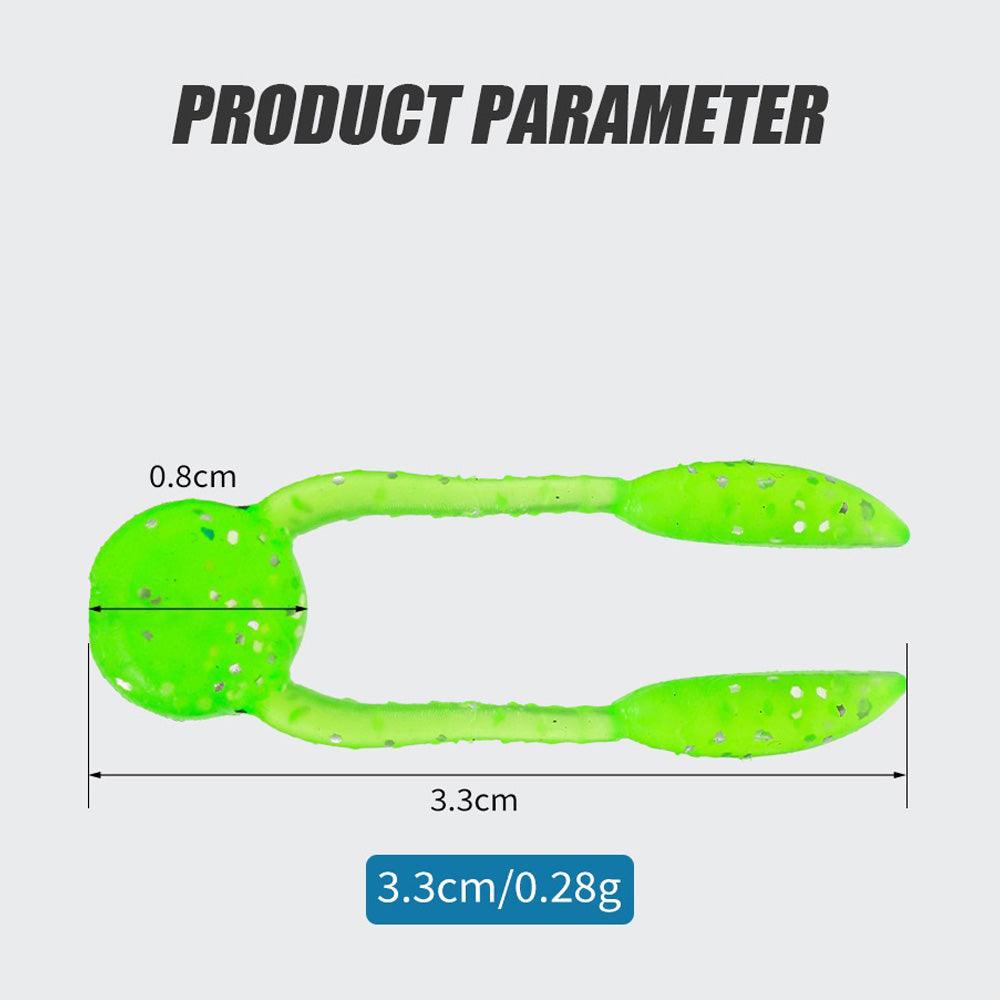 Dr.Fish 20pcs Fishing Soft Plastic Lures Kit 3.3cm 28g - Dr.Fish Tackles