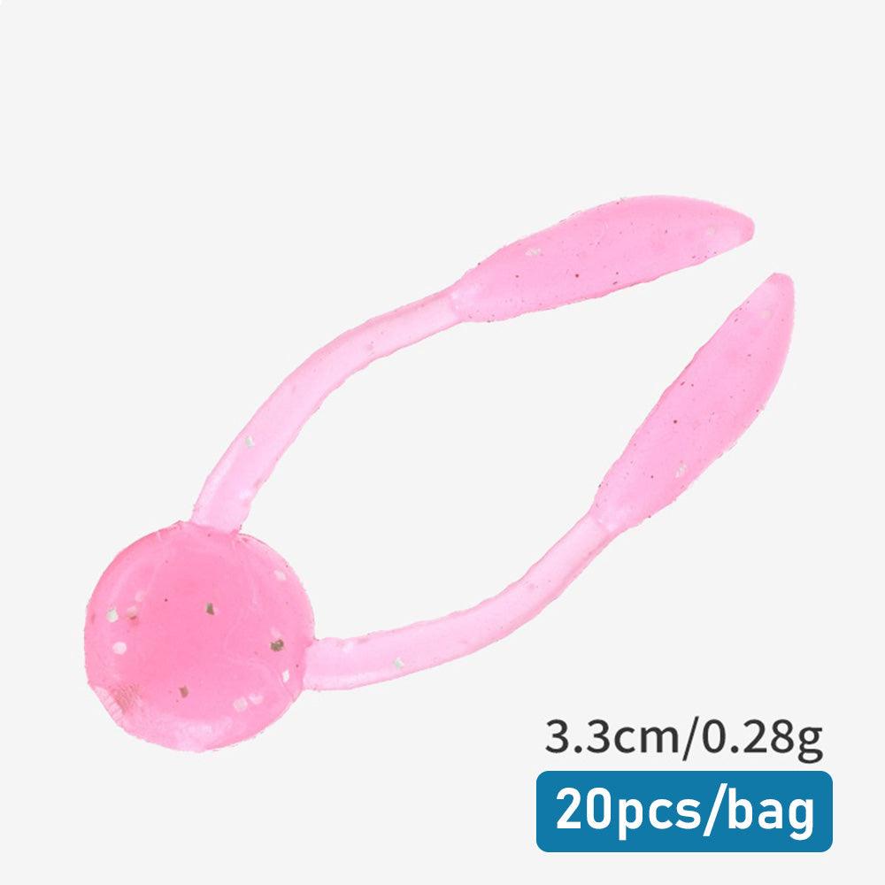Dr.Fish 20pcs Fishing Soft Plastic Lures Kit 3.3cm 28g - Dr.Fish Tackles