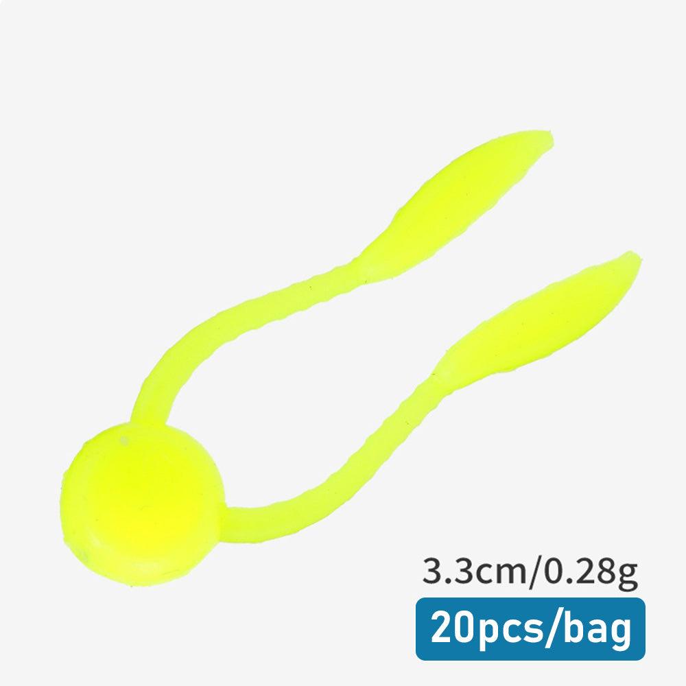 Dr.Fish 20pcs Fishing Soft Plastic Lures Kit 3.3cm 28g - Dr.Fish Tackles
