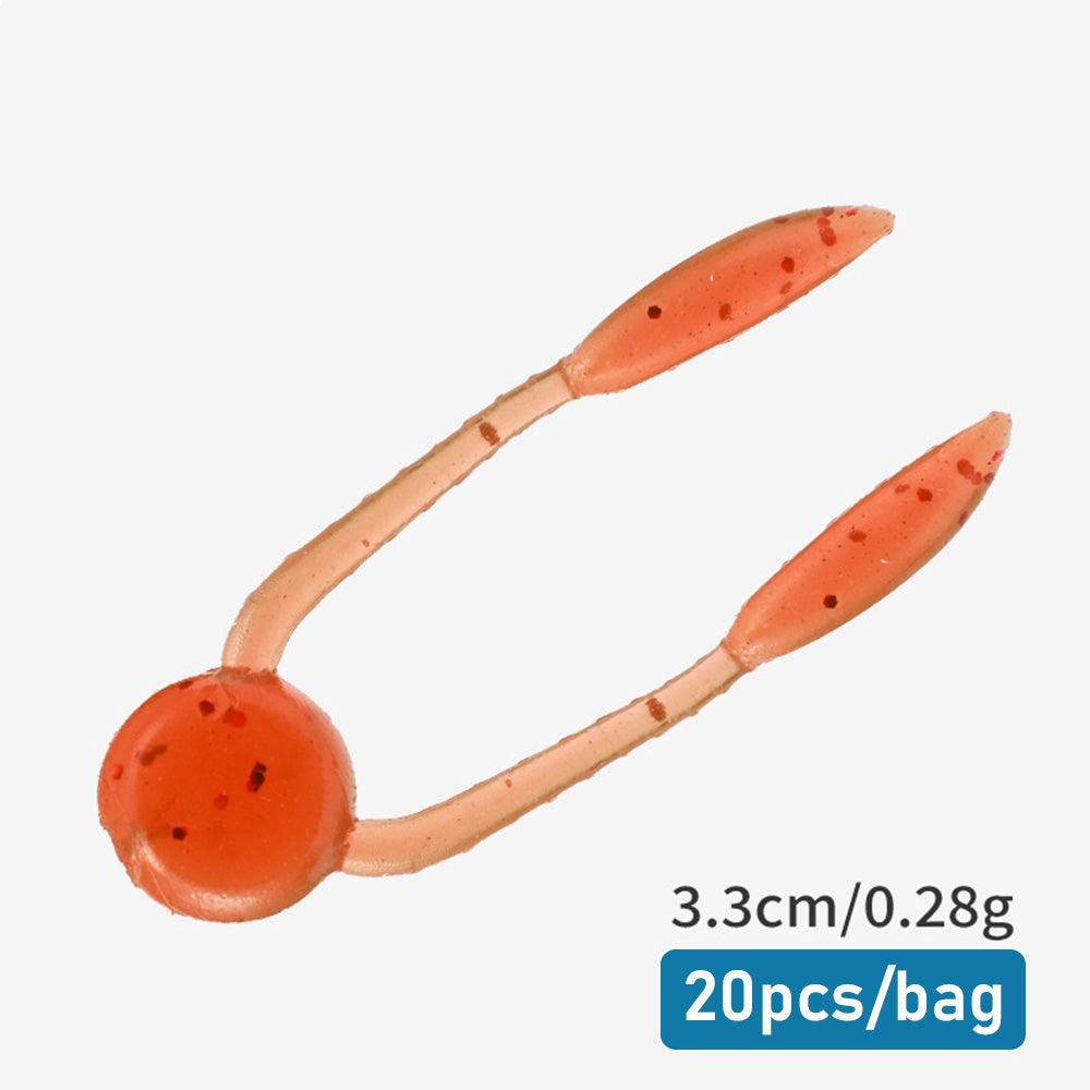Dr.Fish 20pcs Fishing Soft Plastic Lures Kit 3.3cm 28g - Dr.Fish Tackles