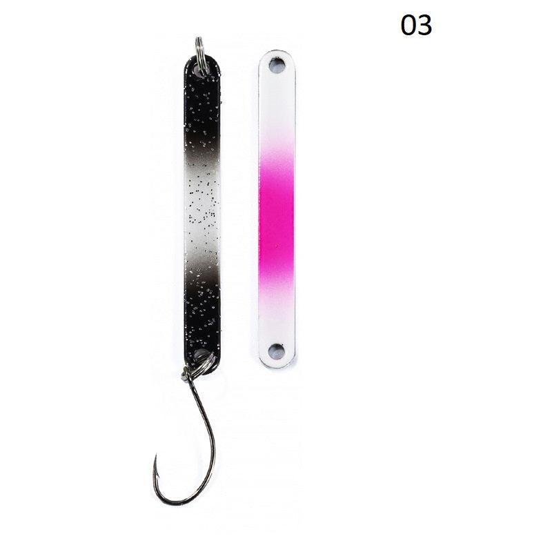 Dr.Fish 2pcs Colorful Long Strip Spoon Lures 2.5g 5cm - Dr.Fish Tackles