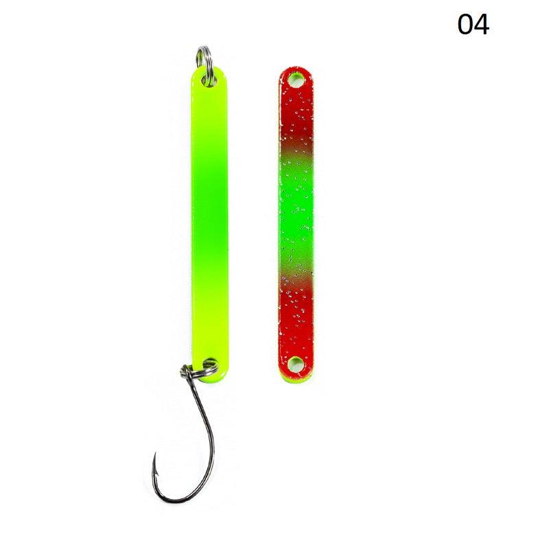 Dr.Fish 2pcs Colorful Long Strip Spoon Lures 2.5g 5cm - Dr.Fish Tackles