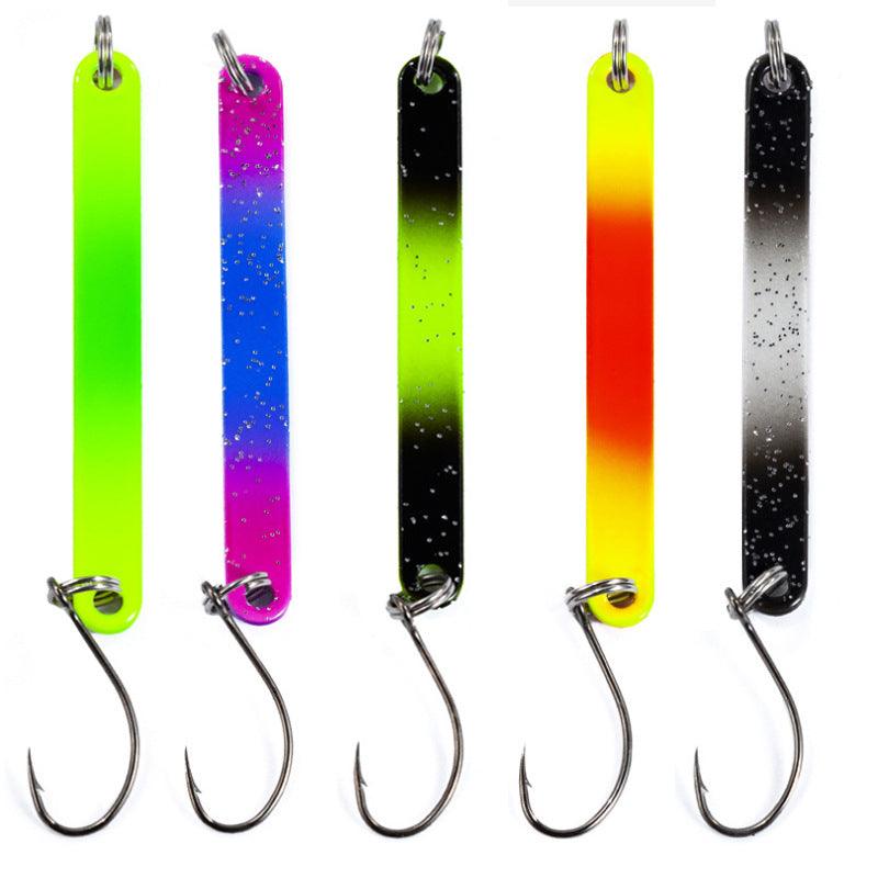 Dr.Fish 2pcs Colorful Long Strip Spoon Lures 2.5g 5cm - Dr.Fish Tackles