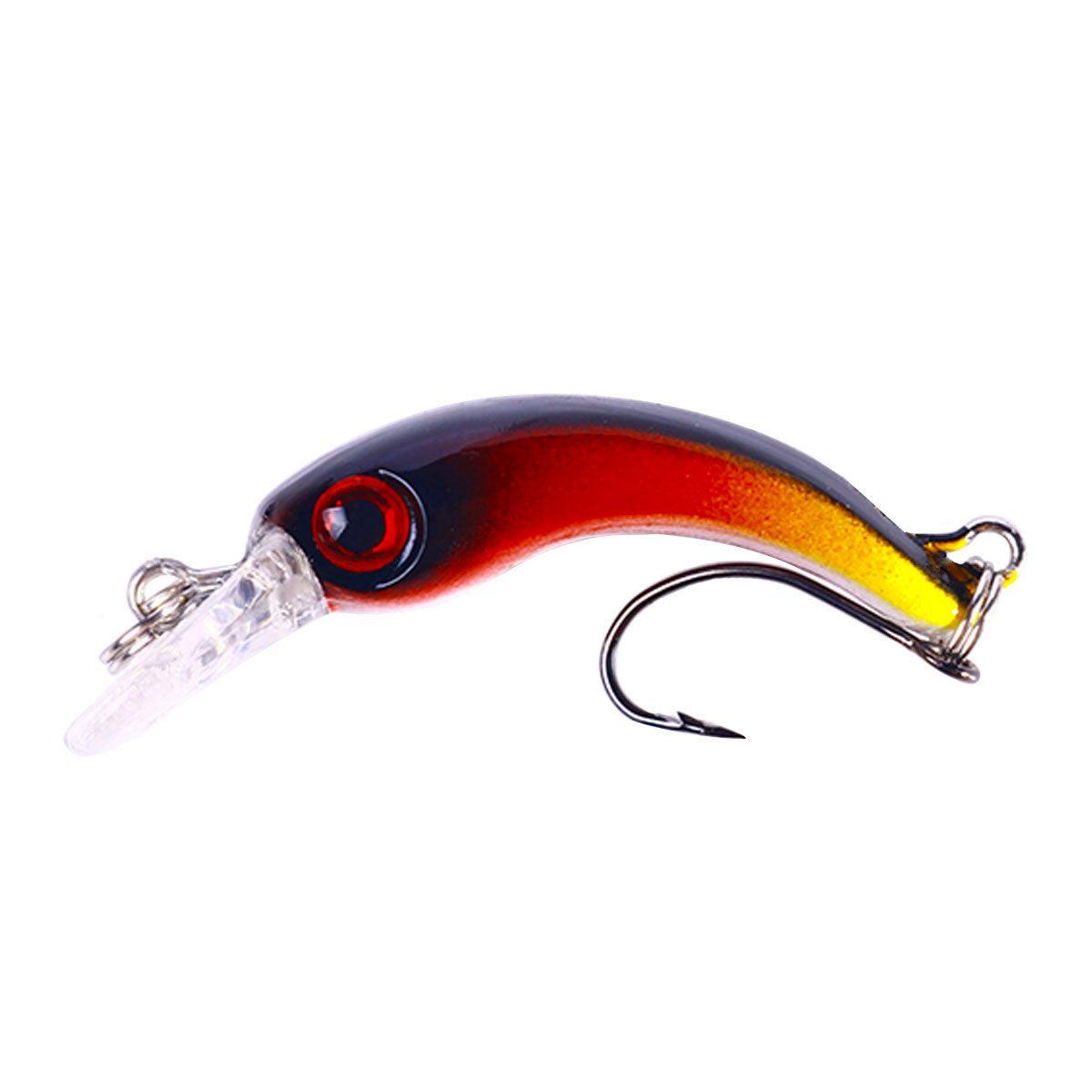 Dr.Fish 2pcs Crankbait with Single Hook 4cm 1.4g - Dr.Fish Tackles