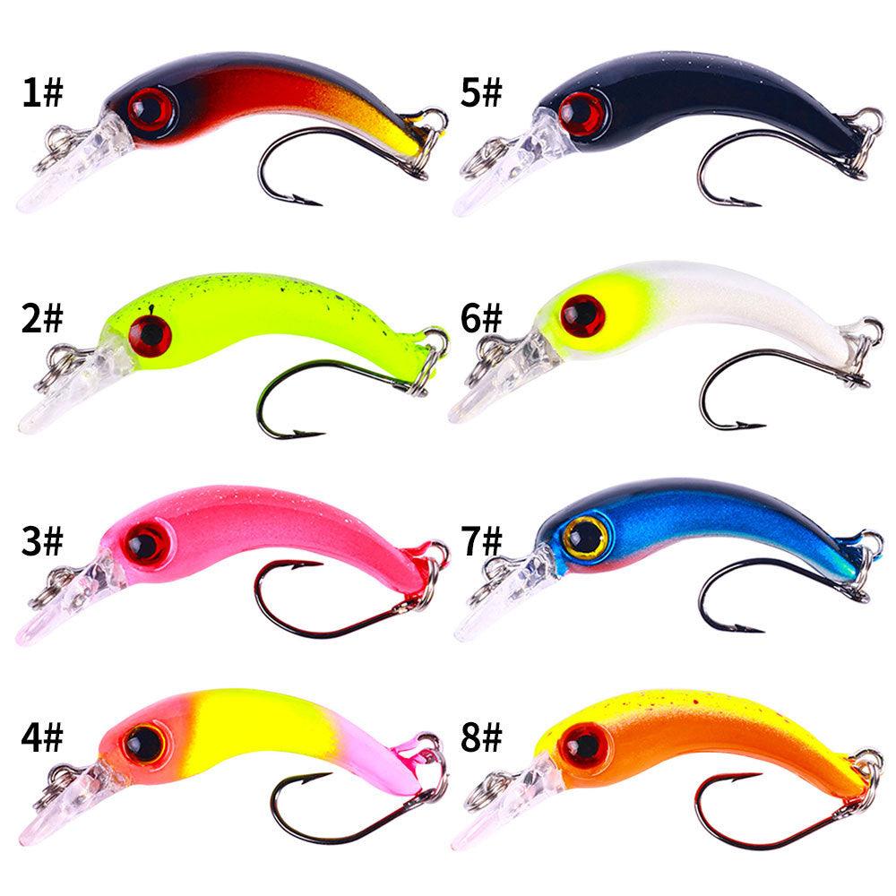 Dr.Fish 2pcs Crankbait with Single Hook 4cm 1.4g - Dr.Fish Tackles