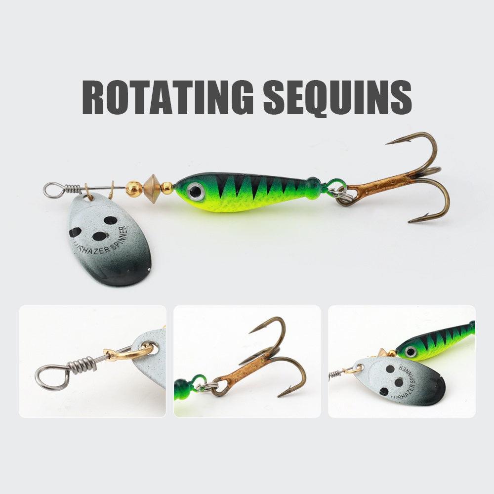 Dr.Fish 2pcs Fishing Spinner Kit 11g 15g 18g - Dr.Fish Tackles