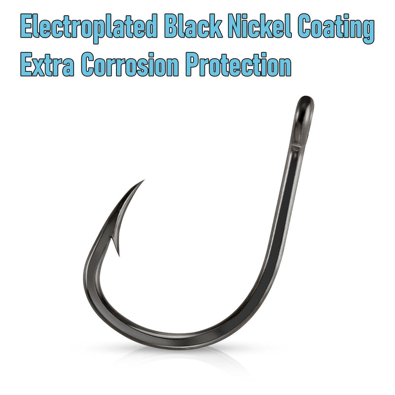 Dr.Fish 30pcs Stainless In-line Live Bait Hook #1-12/0 - Dr.Fish Tackles