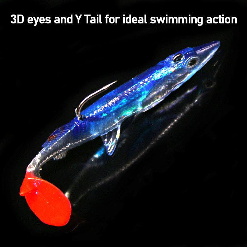 Dr.Fish 3pcs Bionic Fishing Soft lure 8cm/6g - Dr.Fish Tackles