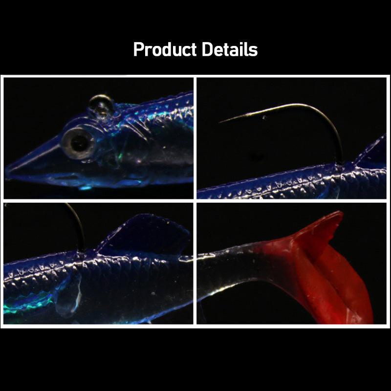 Dr.Fish 3pcs Bionic Fishing Soft lure 8cm/6g - Dr.Fish Tackles