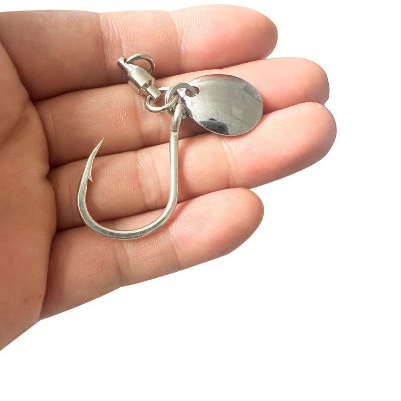 Dr.Fish  3pcs Carbon Steel Spinner Baits 1/0 2/0 3/0 5/0 - Dr.Fish Tackles