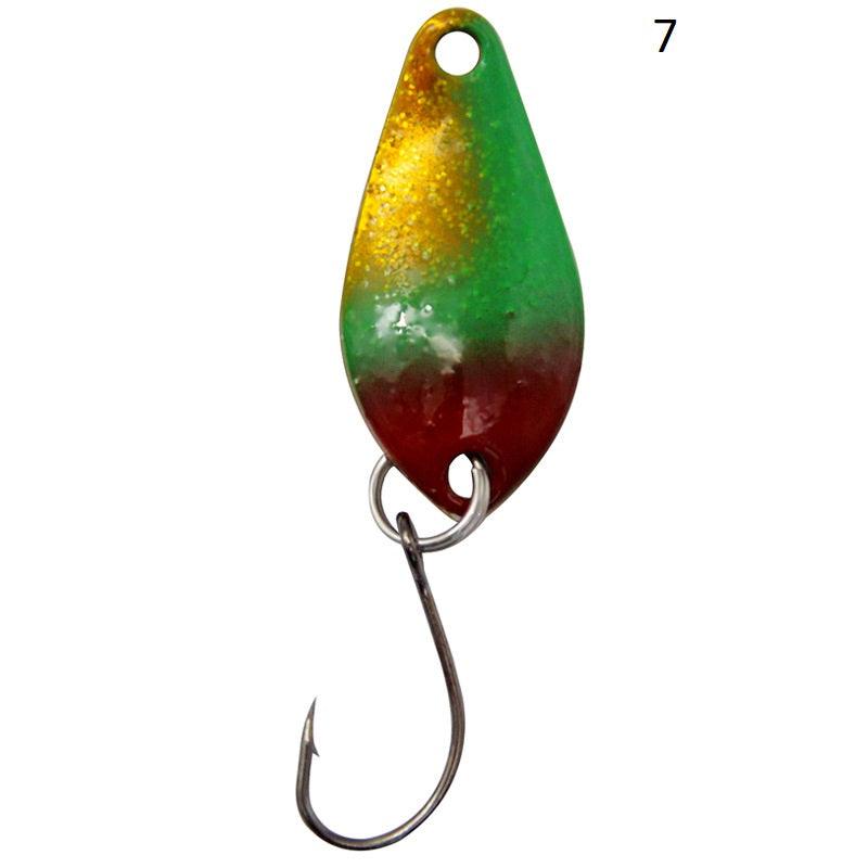 Dr.Fish 3pcs Colorful Fishing Spoons 2.5cm/2g - Dr.Fish Tackles