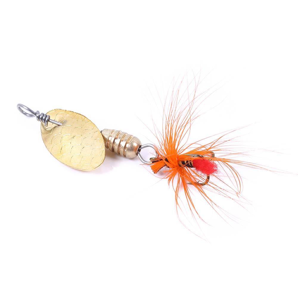 Dr.Fish 4pcs Spinner Baits Kit 2g 3.8g 7.8g - Dr.Fish Tackles