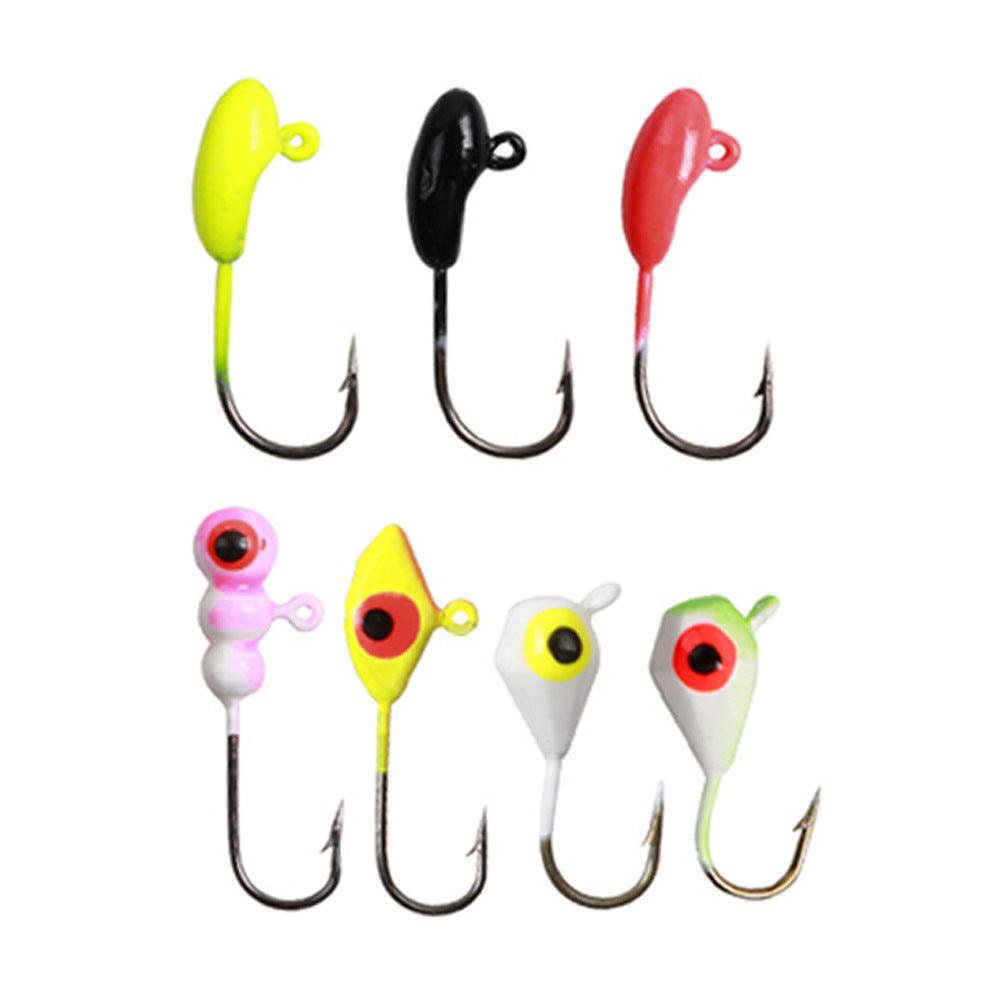 Dr.Fish 50pcs Worm Soft Plastic Lures Kit with Jig - Dr.Fish Tackles