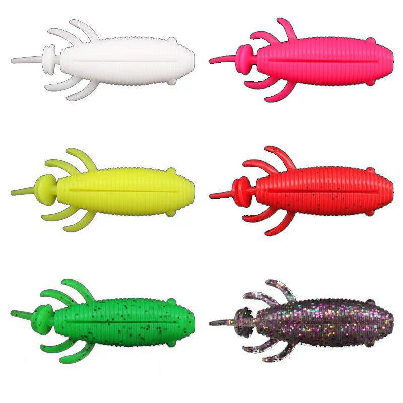 Dr.Fish 5pcs Artificial Insects Soft Plastic Lures 8cm 13g - Dr.Fish Tackles