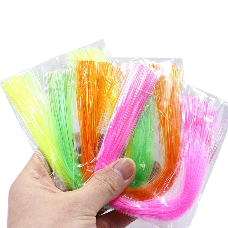 Dr.Fish 5pcs Flash Fly Tying Materials (8 colors) - Dr.Fish Tackles