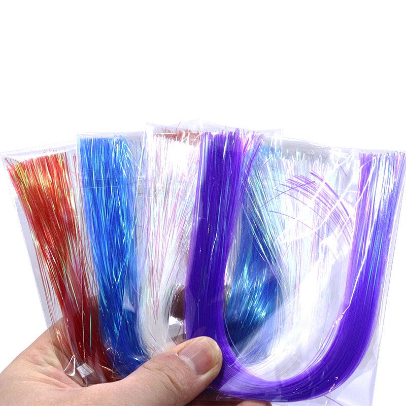 Dr.Fish 5pcs Flash Fly Tying Materials (8 colors) - Dr.Fish Tackles