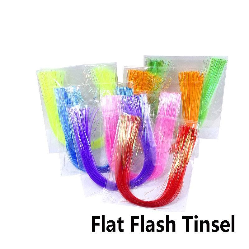 Dr.Fish 5pcs Flash Fly Tying Materials (8 colors) - Dr.Fish Tackles