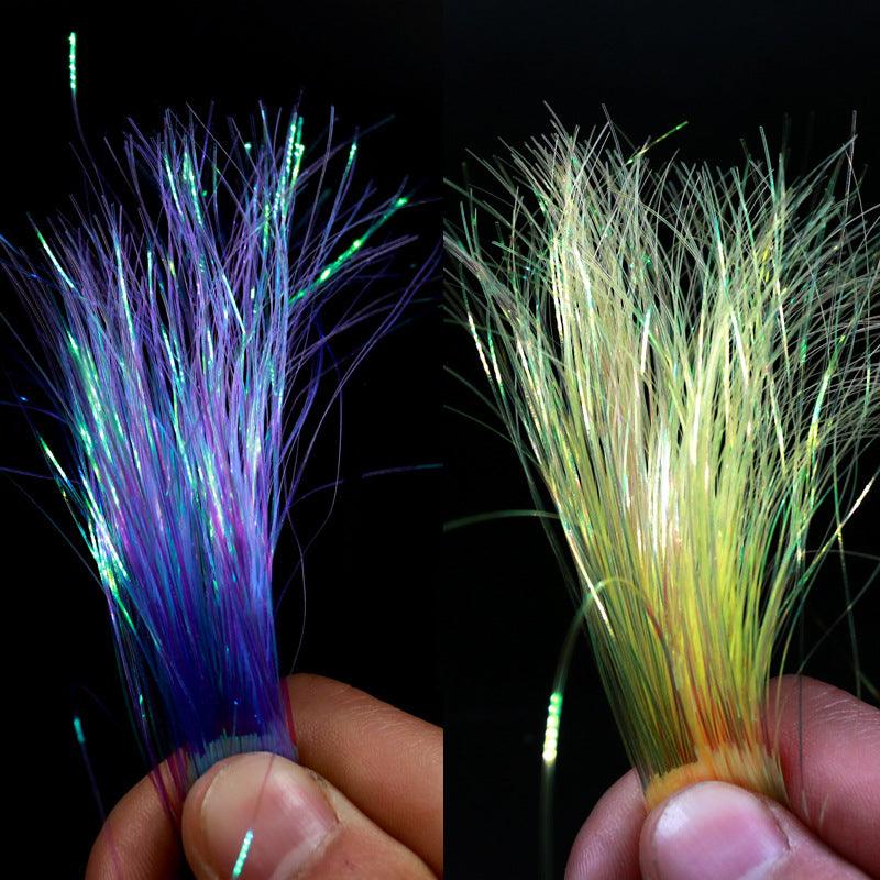 Dr.Fish 5pcs Flash Fly Tying Materials (8 colors) - Dr.Fish Tackles