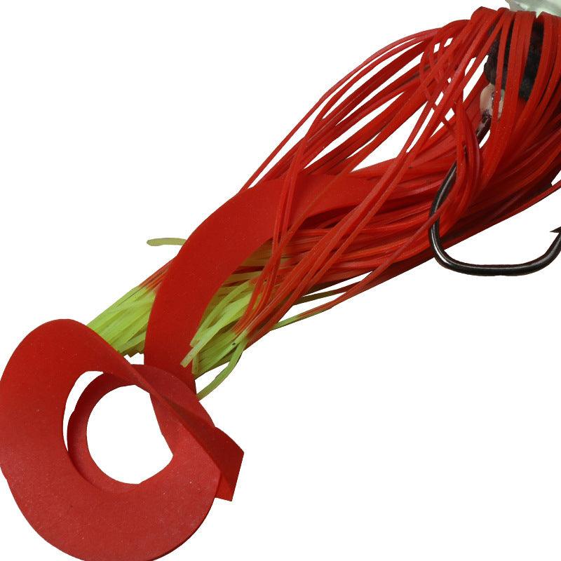 Dr.Fish 5pcs Silicone Spinnerbait DIY Fishing Jig Lure Skirts  6.5cm - Dr.Fish Tackles