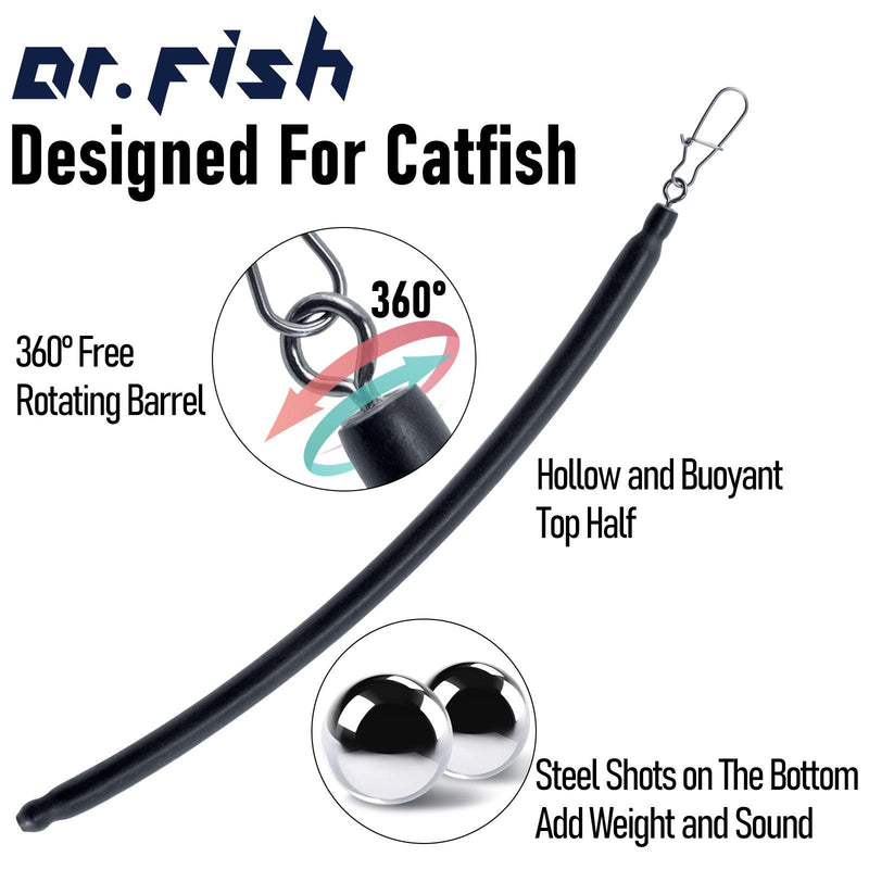 Dr.Fish 6pcs Drifting Dragging Sinkers1-4oz - Dr.Fish Tackles