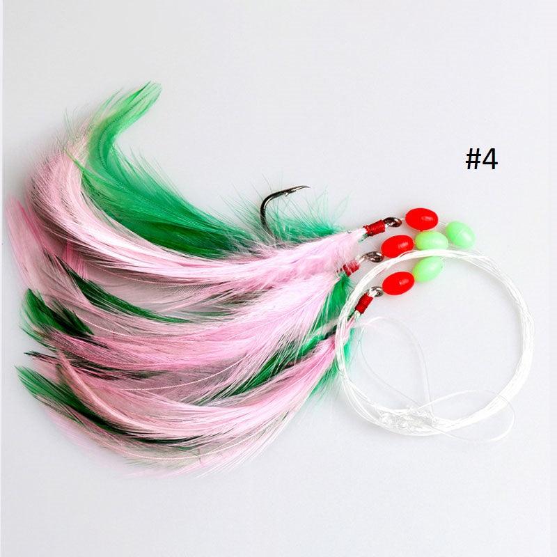 Dr.Fish Feather Rig Fishing Lure Bait Rig Tackle - Dr.Fish Tackles