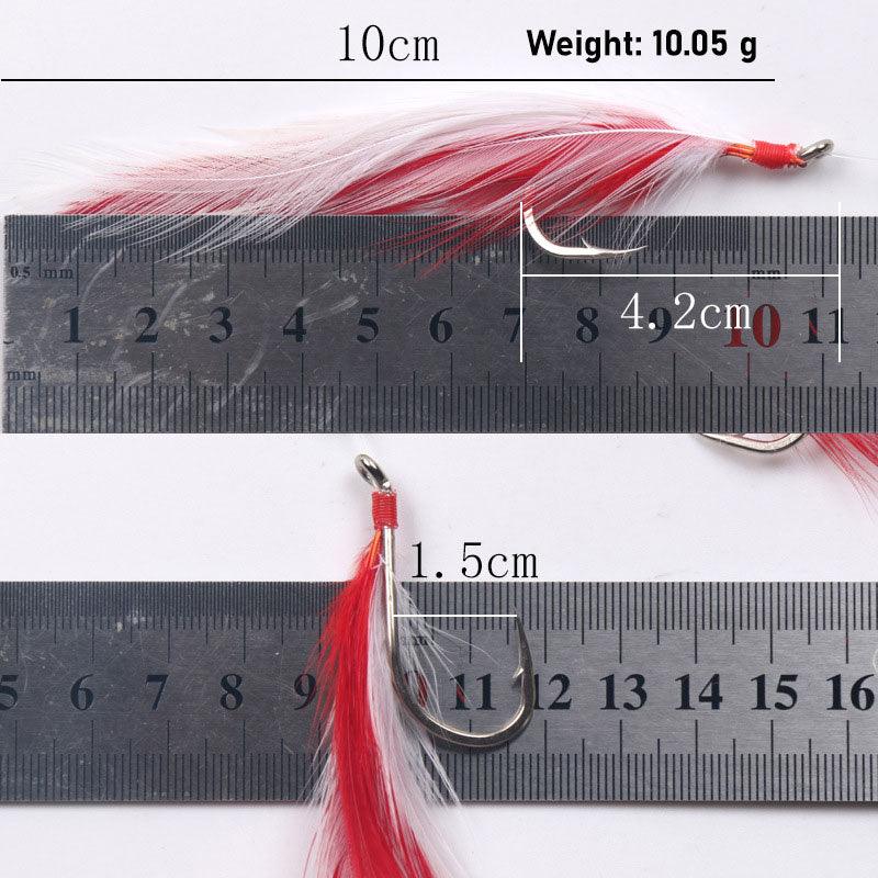 Dr.Fish Feather Rig Fishing Lure Bait Rig Tackle - Dr.Fish Tackles