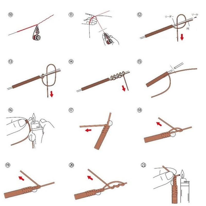 Dr.Fish Fishing Line Knotter 0.3-3.0 PE Line - Dr.Fish Tackles