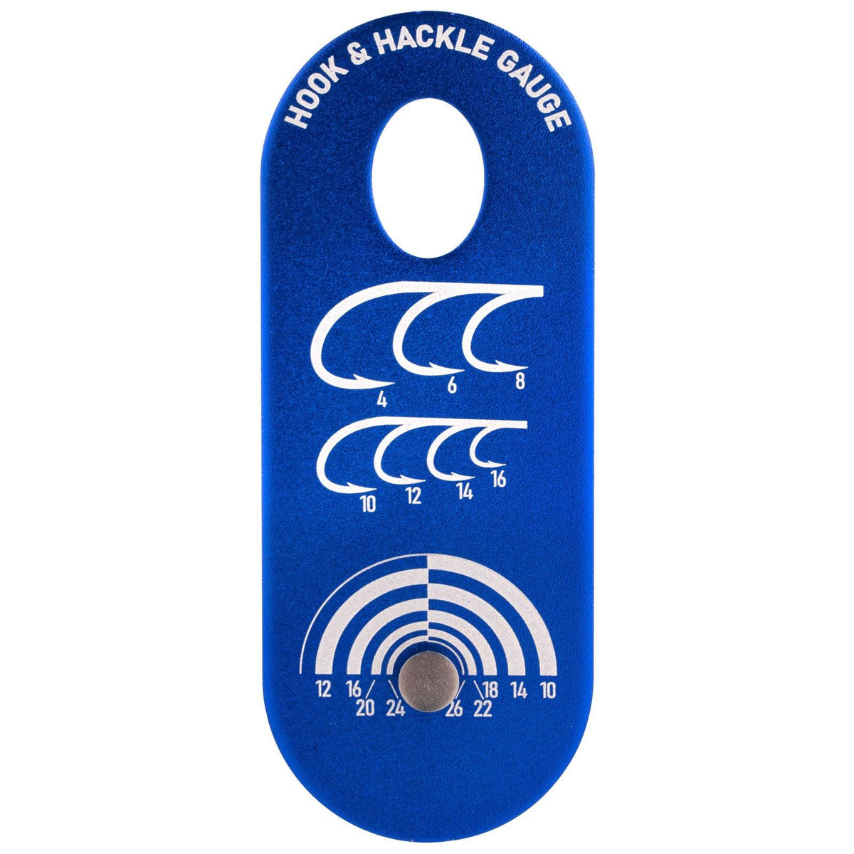 Dr.Fish Metal Whiting Farms Hackle Gauge