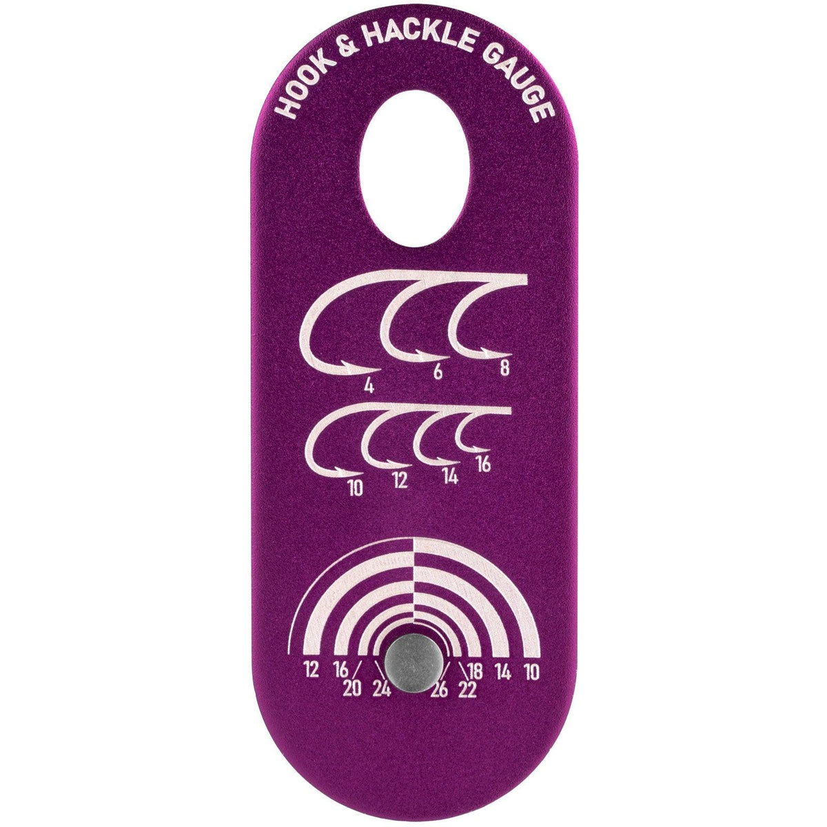 Dr.Fish Metal Whiting Farms Hackle Gauge - Dr.Fish Tackles