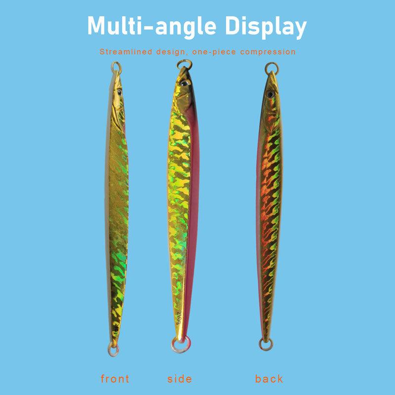 Dr.Fish Saltwater Glow Vertical Jigs Spoon Lure 19.8cm/160g - Dr.Fish Tackles