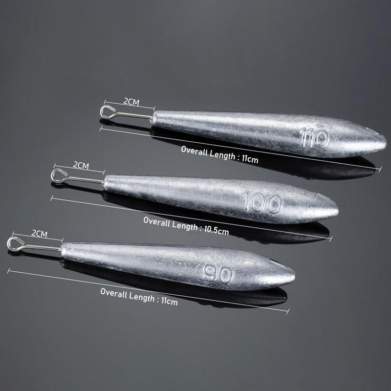 Dr.Fish Streamlined Shape Lead Weights 90g,100g,110g - Dr.Fish Tackles