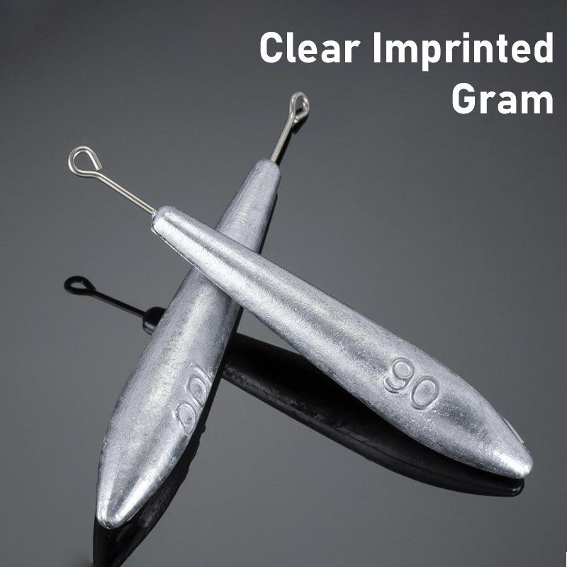 Dr.Fish Streamlined Shape Lead Weights 90g,100g,110g - Dr.Fish Tackles