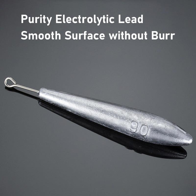 Dr.Fish Streamlined Shape Lead Weights 90g,100g,110g - Dr.Fish Tackles